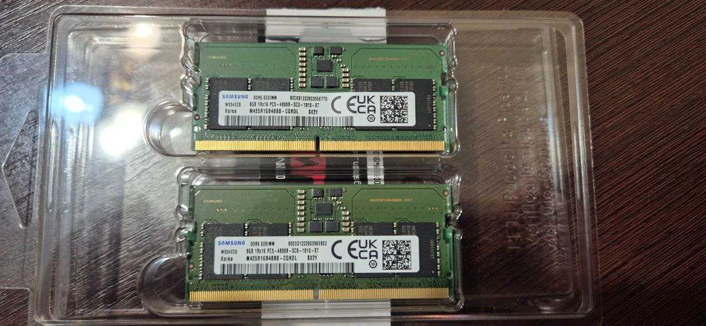 комплект оперативної памʼяті Samsung DDR5 SO-DIMM 16 GB (2×8 GB)