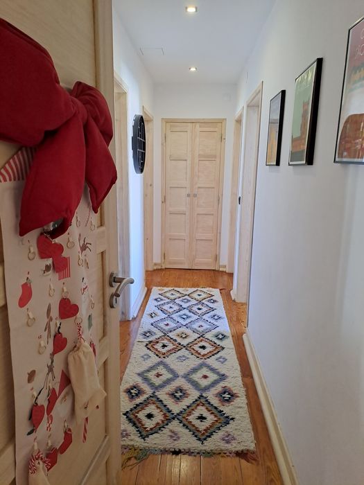 Tapete de lã colorido