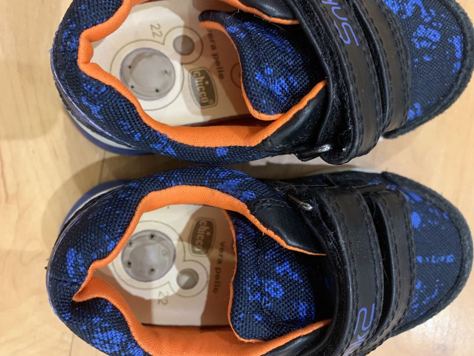 Ténis com palmilha em pele Chicco Tamanho 22