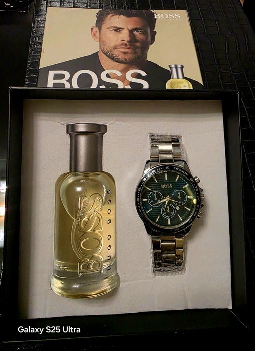 Hugo Boss zegatek+perfum 50ml