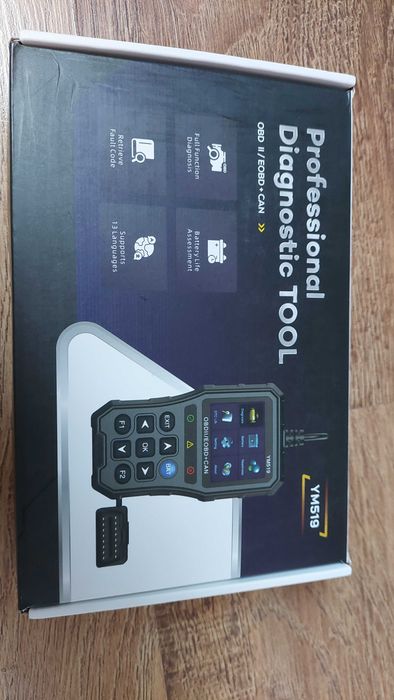 Profesjonalny interfejs diagnostyczny skaner tester OBD2 YM 519