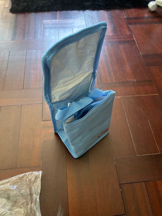 Lancheira Térmica Gelatina Royal Azul Marinho / Bébé (Nova)