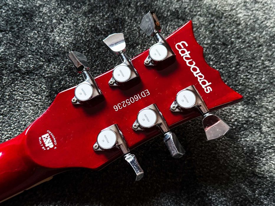 ESP Edwards E-RODEO DECADE e-ZUKA Eclipse / Les Paul Cherry Sunburst ...