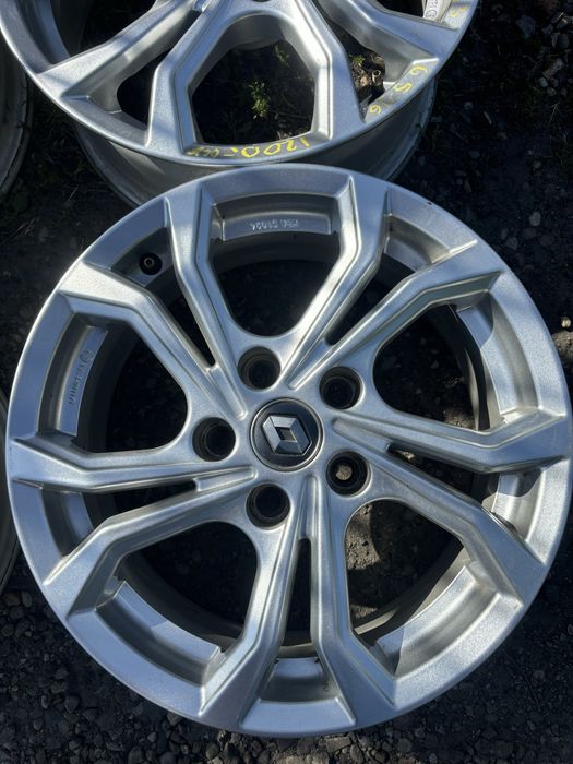 Komplet alufelgi oryginalne RENAULT 16cali 5x114,3 bdb stan montaz wysylka