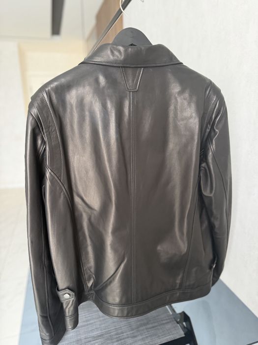Куртка НОВА шкіряна чоловіча чорна на XL/2XL