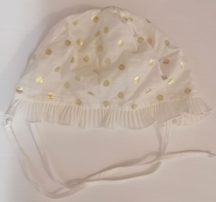Czapka bawełniane wiosenna 43 cm