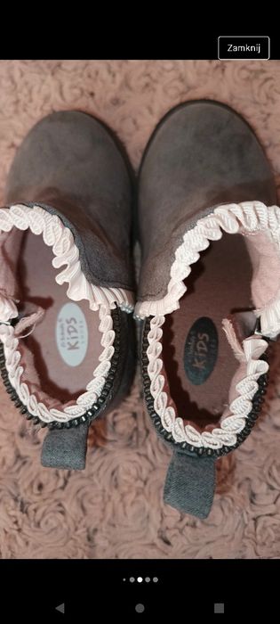Botki dla dziewczynki