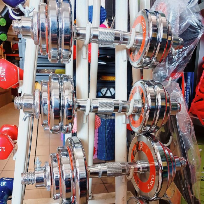 Гантели наборные, гриф, гантелі набірні