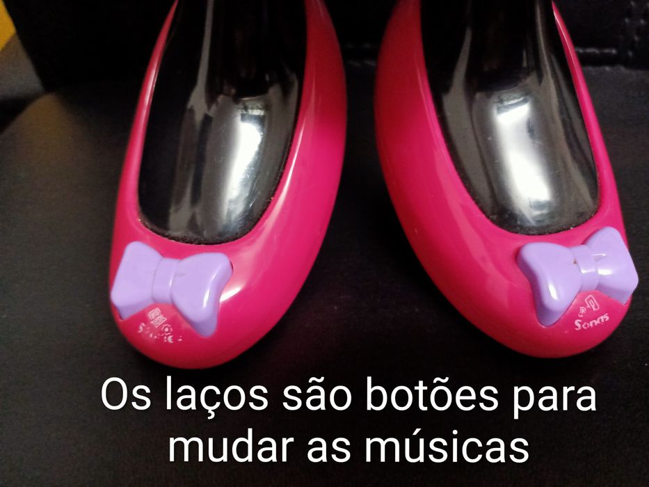 Boneca pelúcia Minnie menina criança