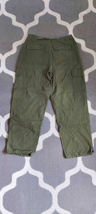 Męskie bojówki zielone