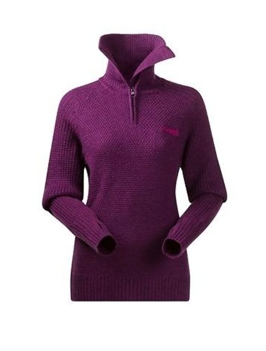 Bergans Merino 100% sweter golf roz,M,38,s,36