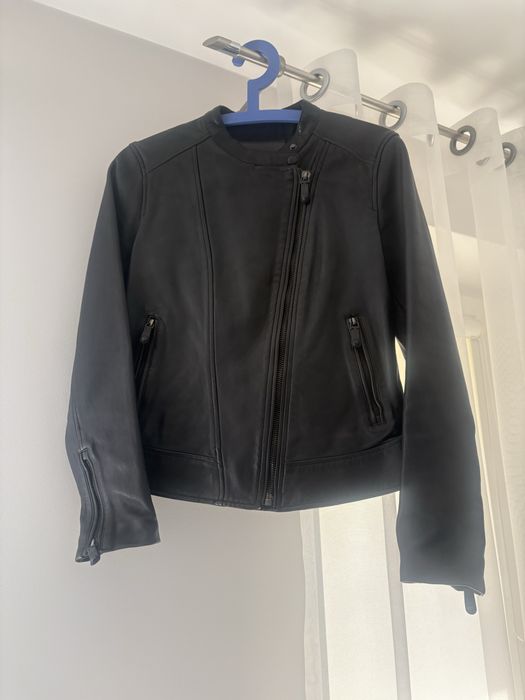Massimo Dutti piękna kurtka skóra M nowa