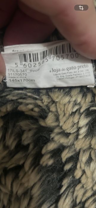 Conjunto manta e almofadas
