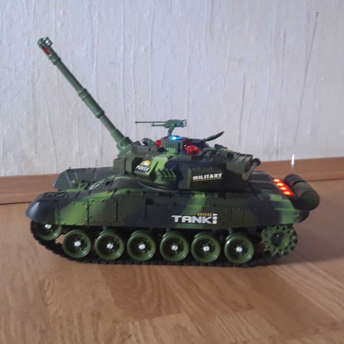 Czołg zdalnie sterowany duży 43 cm