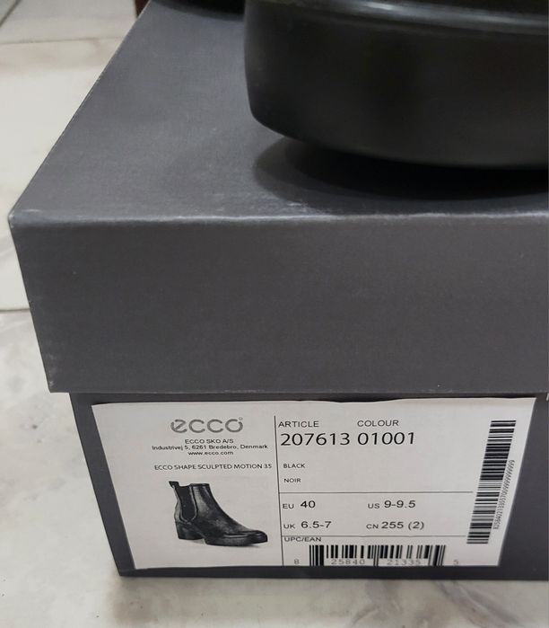 Чоботи з каблуком ECCO