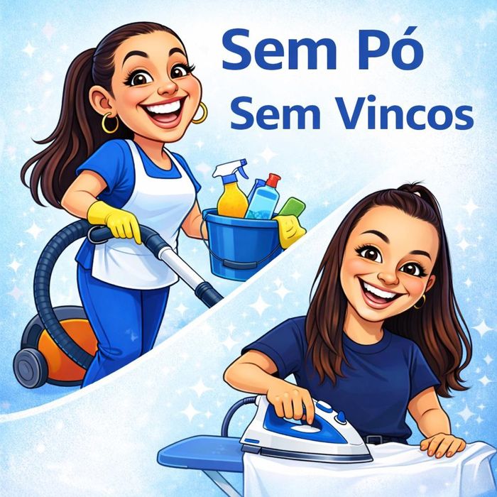 Serviço de limpeza e engomadoria