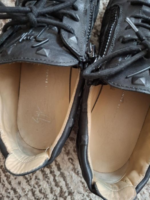 Skórzane sneakersy męskie Giuseppe Zanotti