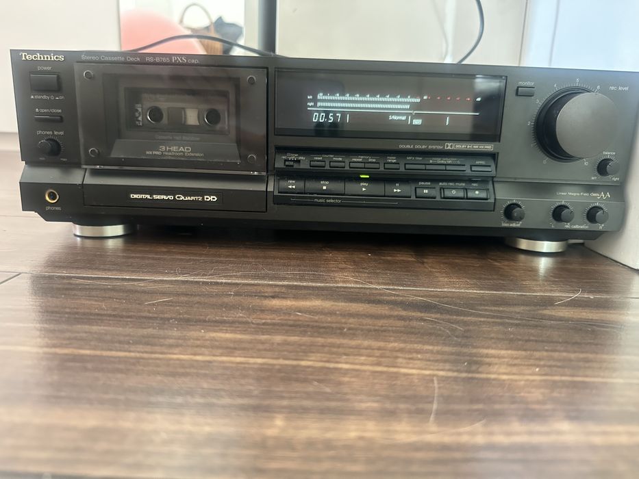 Deck Vintage Technics RS-B755 ( 3 HEAD, DIGITAL SERVO Quartz DD )