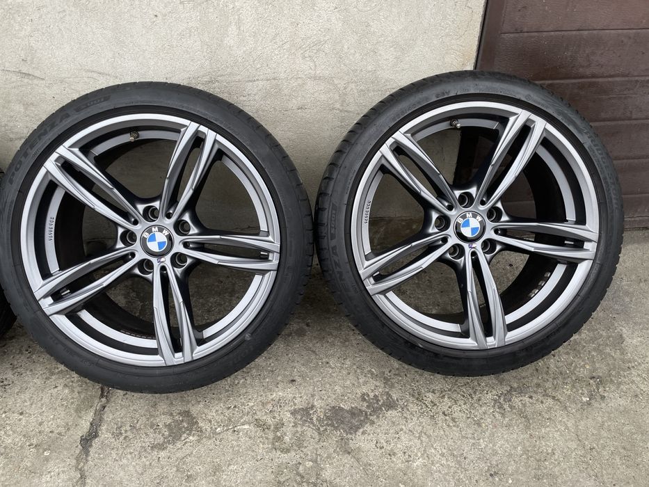 (203)Koła, Felgi 5x120 19” Do BMW, Grafit, Bridgestone