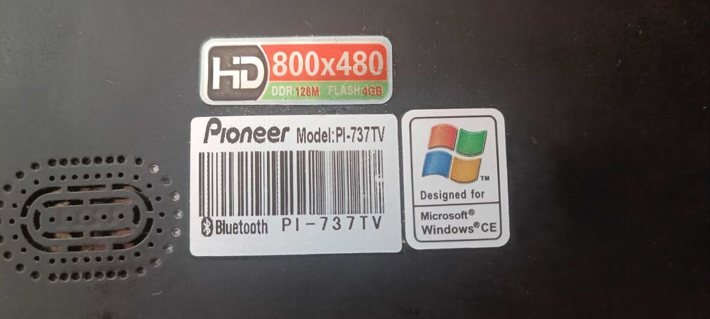 GPS навігатор-телевізор Pioneer PI-737TV