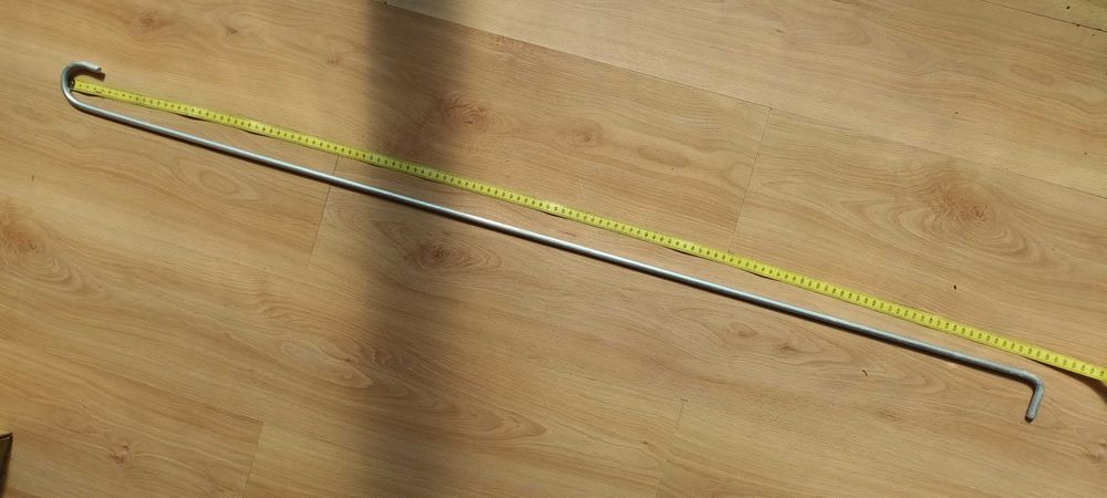 Manivela Haste Gancho Varão para acionar toldo