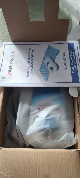 Materac pneumatyczny przeciwodleżynowy NOWY