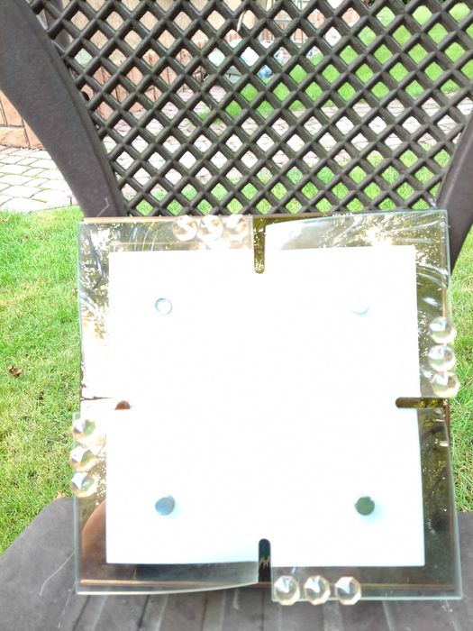 Plafon szklany kwadratowy