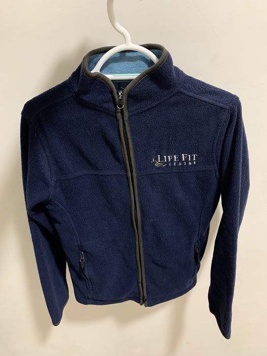 Кофта темно-синя флісова