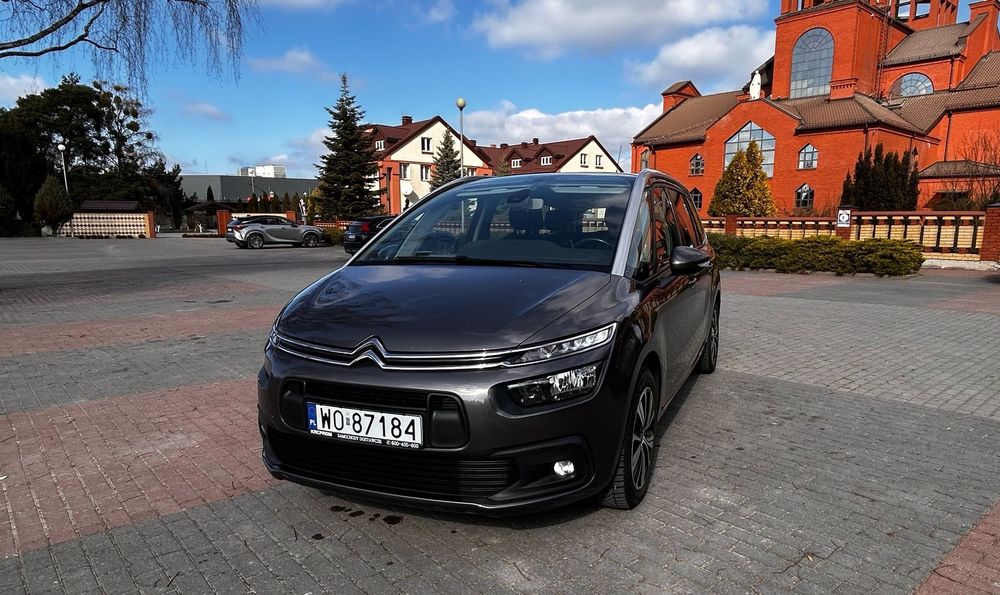 Citroën C4 SpaceTourer Citroen C4 Spacetouer 2019 1.5 automat 7 osobowy dwa komplety opon