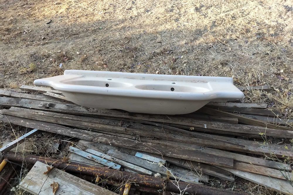 Lavatório duplo Roca 130 X 55 cms