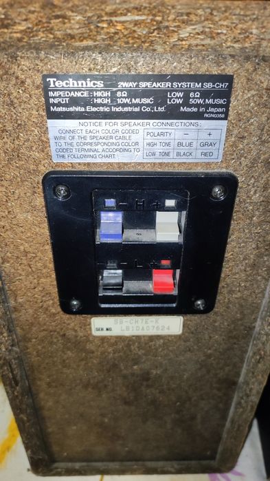 колонки Technics SB-CH7