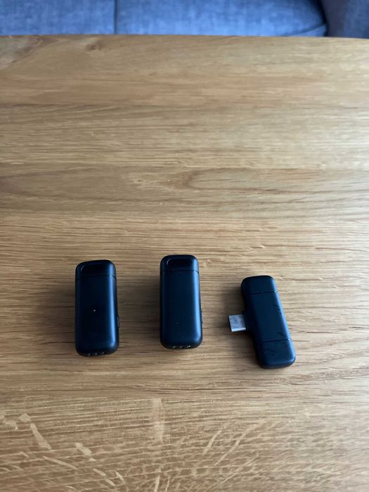 Bezprzewodowy mikrofon do telefonu – NOWY, pełen zestaw!