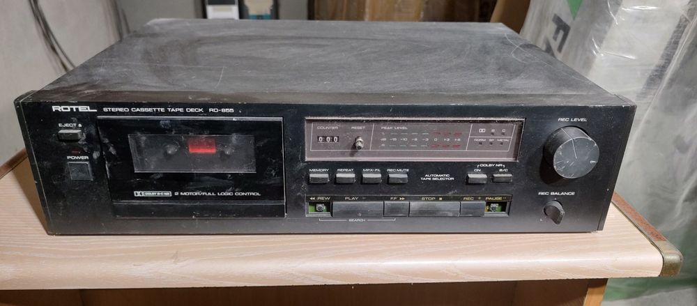 Magnetofon kasetowy Rotel RD-855 deck odtwarzacz kasetowy