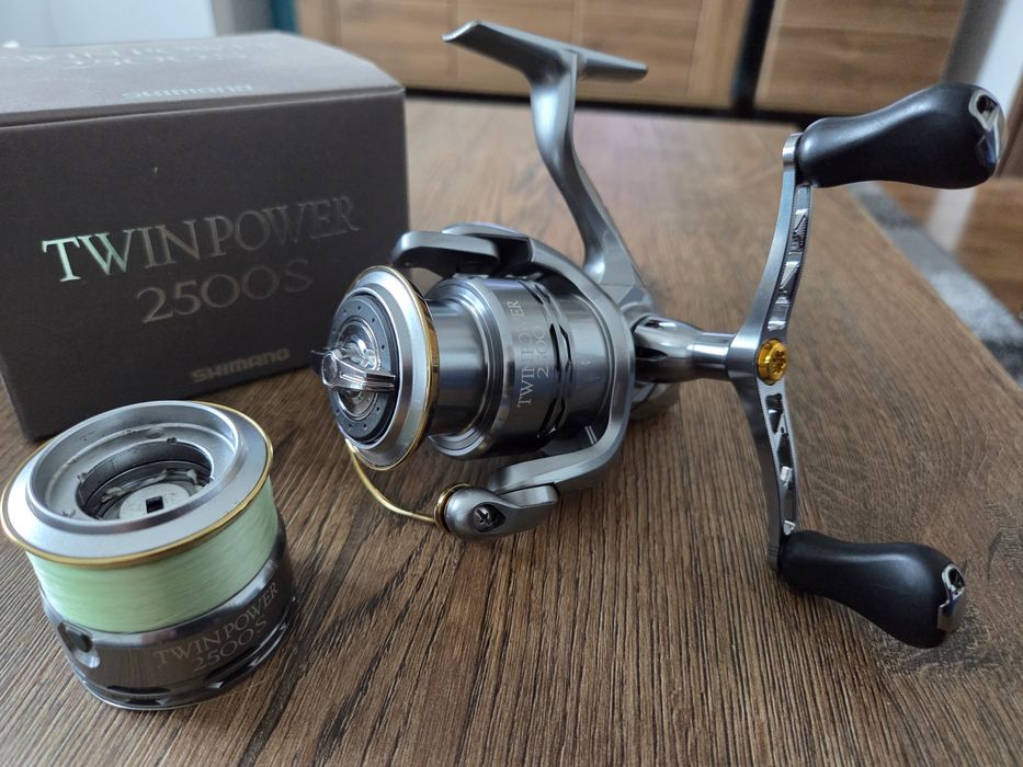 shimano twin power 2500 - sprzęt wędkarski, odzież i
