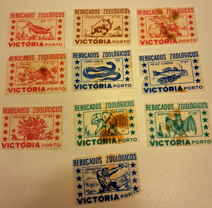 Lote de 46 un. de cromos Vitória
