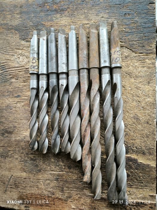 Свердло з хвостовиком Морзе для станка