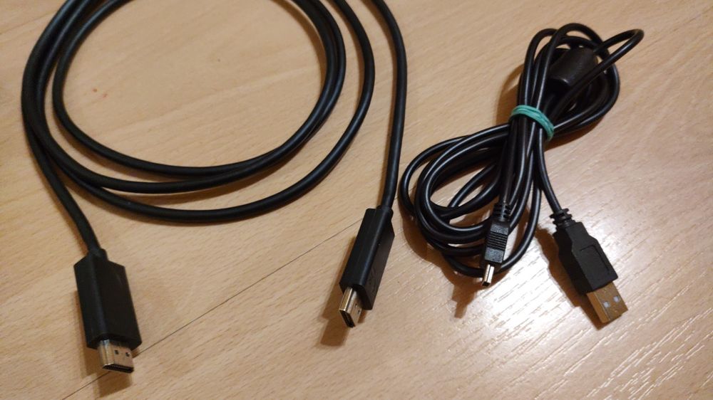 kable przewody do konsoli PlayStation 3 ps3 USB mini HDMI zasilania 8