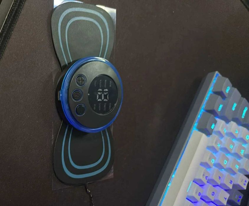 Набор умного электрического массажера для шеи, 8 режимов, 19 уровней