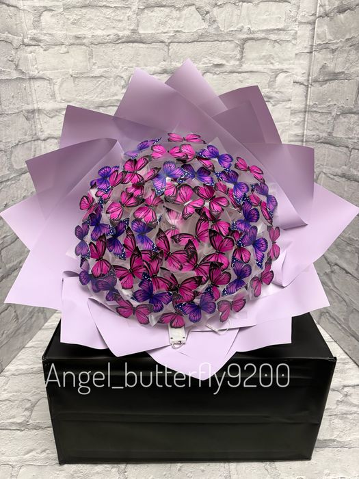 Наявність завжди .Букети з метеликів. Букеты из бабочек. Сяючі букети.