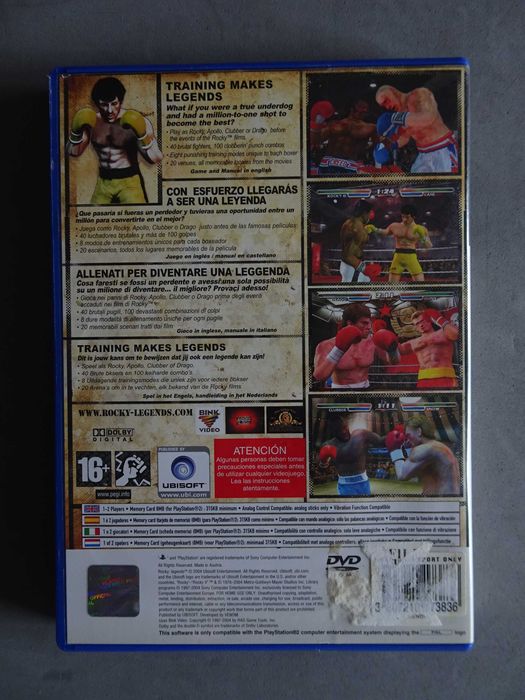Jogo Playstation 2 PS2 - Rocky Legends