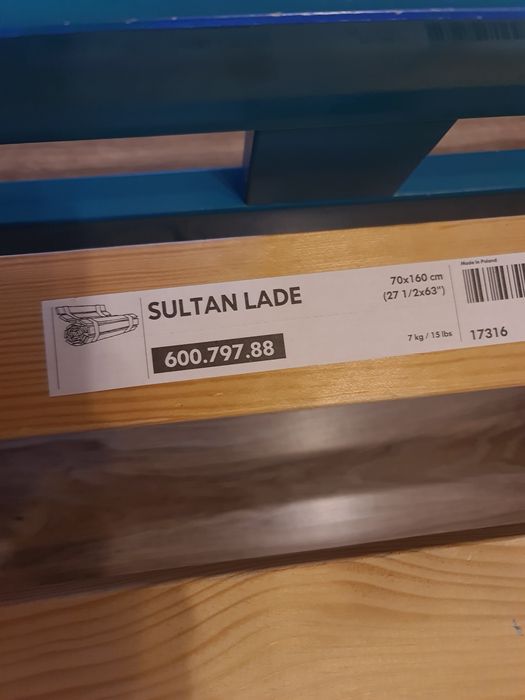Łóżko dziecięce 70x160 z materacem
