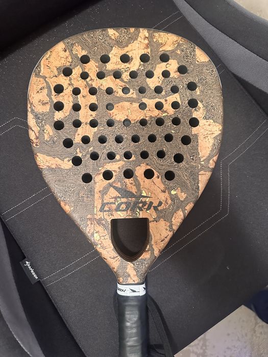 Raquete padel Cork Extreme Black II
