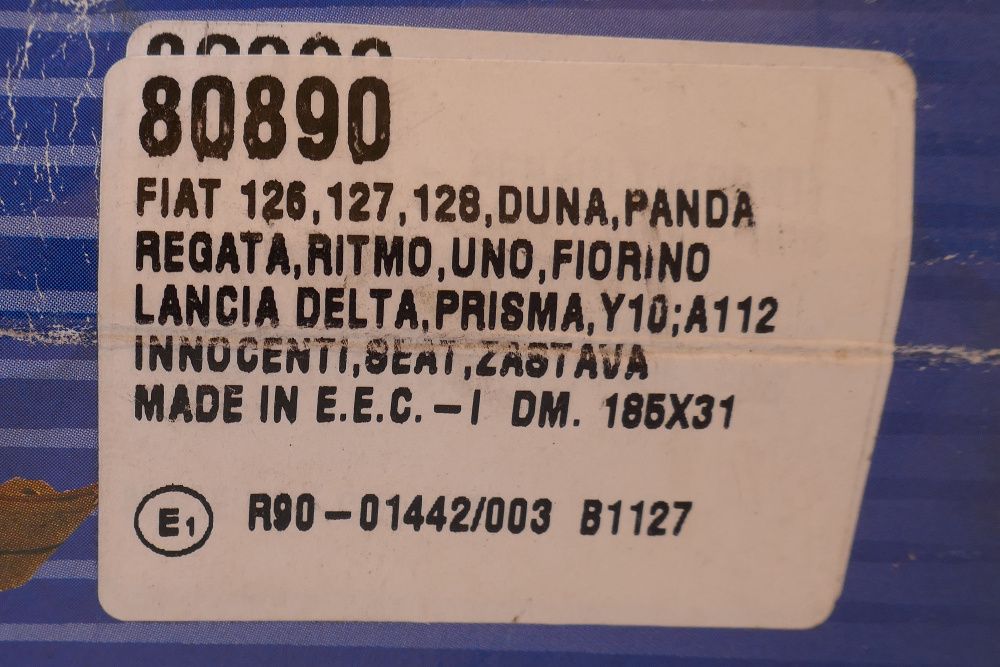 szczęki hamulcowe Fiat 126 Panda Reata Ritmo Uno Lancia Seat Zastawa
