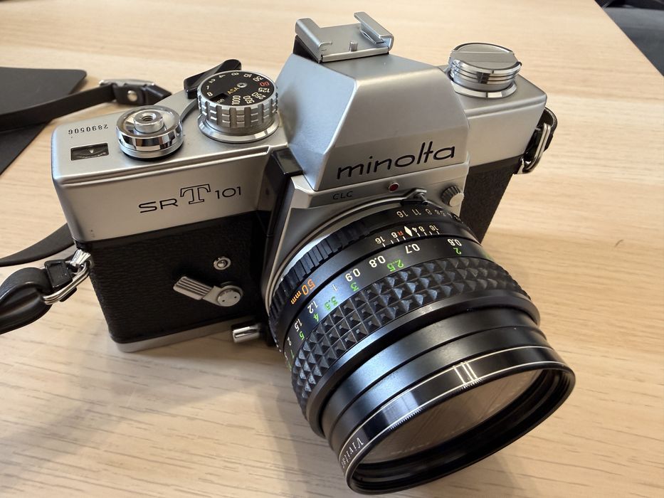 Minolta SRT 101 + Rokkor F50mm 1.7