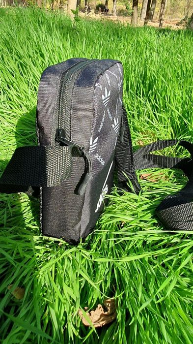 Сумка Adidas чорна через плече