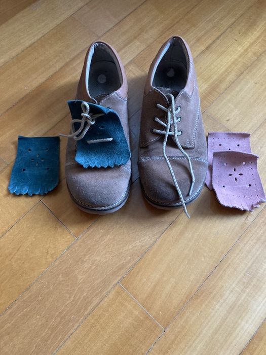 Sapatos carneirinhas de menina tamanho 31