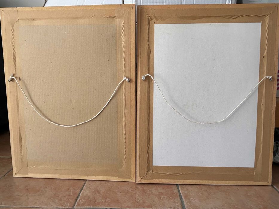 Quadros Cavaleiro e Dançarina