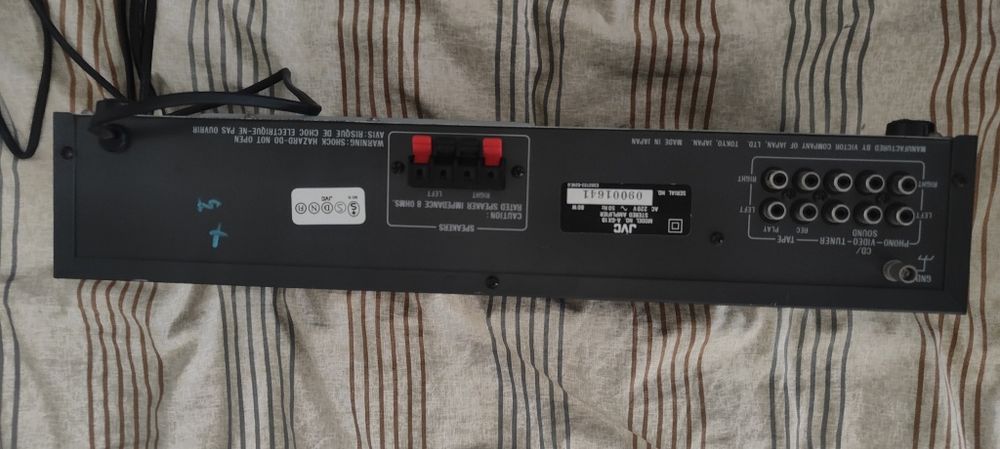Wzmacniacz stereo JVC i Tuner JVC