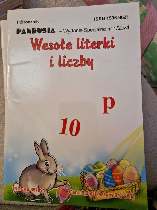 Wesołe literki i liczby. Nauka pisania i liczenia dla najmłodszych.