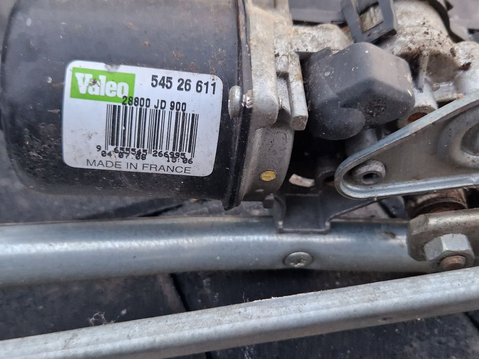 Mechanizm wycieraczek qashqai j10